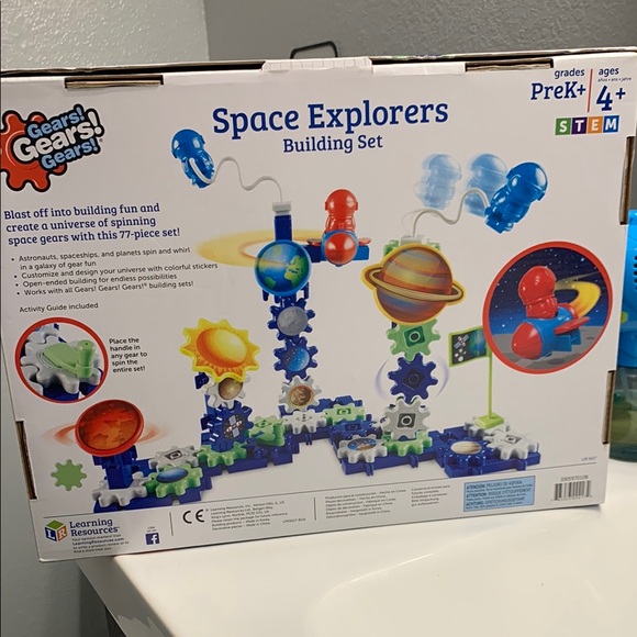Learning Resources Space Explorers Building Set Cogs - Picture 11 of 12